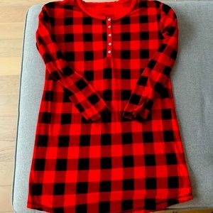 Xhilaration Plaid Nightgown